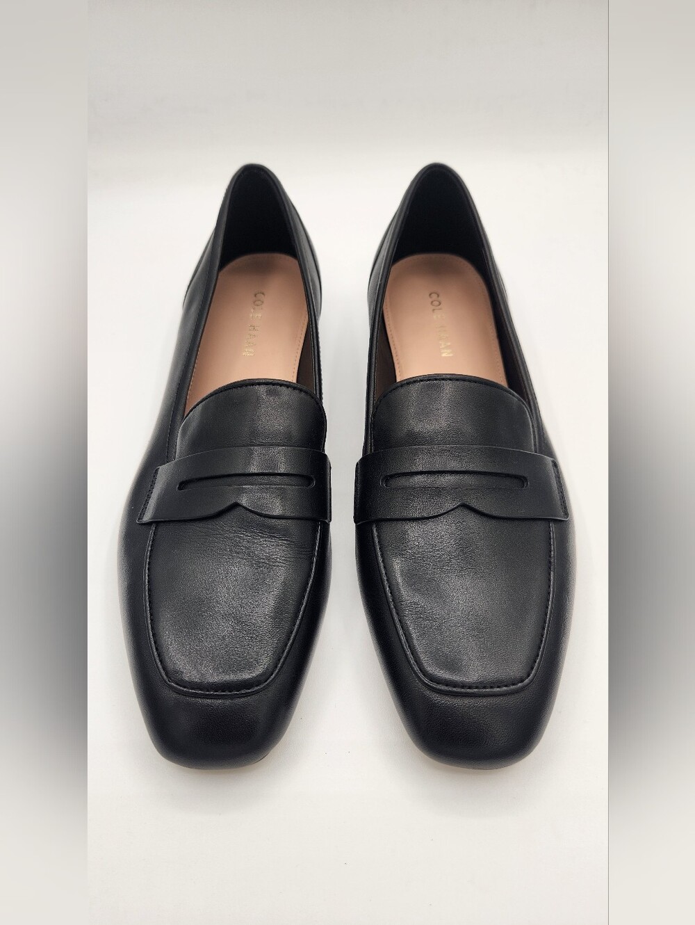 Cole Haan Tarese Soft Black Loafers 8.5B